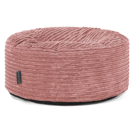 Sitzhocker Pouf - Cord Pfirsich 01