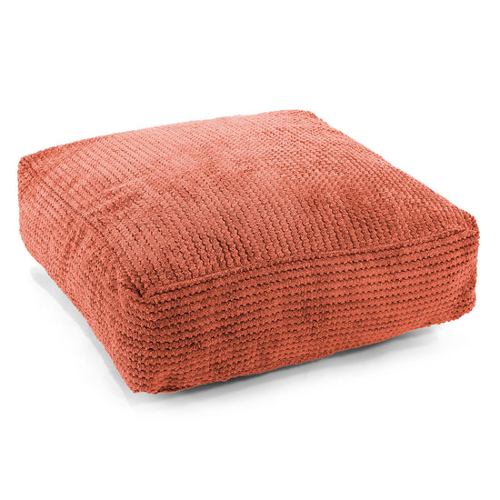 Sitzkissen - Pom-Pom Kürbisorange 01