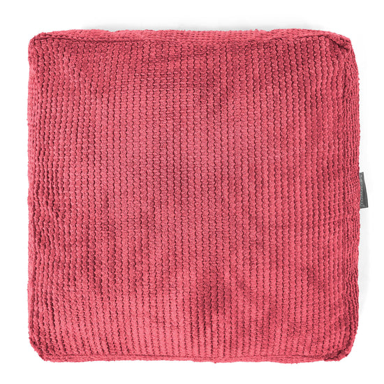 Sitzkissen - Pom-Pom Pastellrot 03