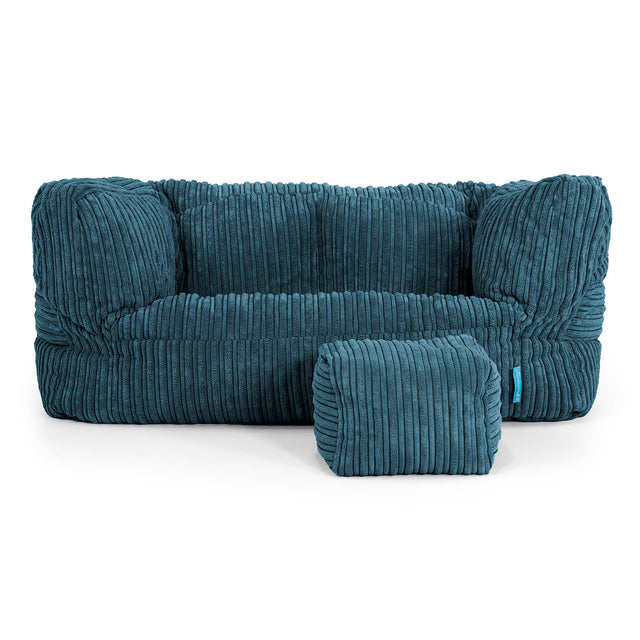 Kindersofa Albert 2-6 jahren - Cord Marineblau_02