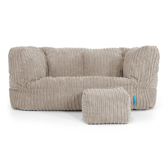 Kindersofa Albert 2-6 jahren - Cord Nerzfarben_02