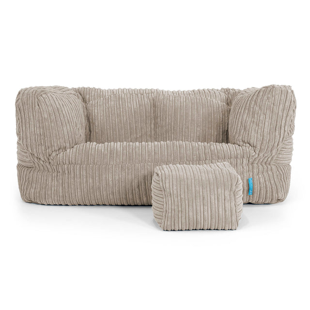 Kindersofa Albert 2-6 jahren - Cord Nerzfarben_02