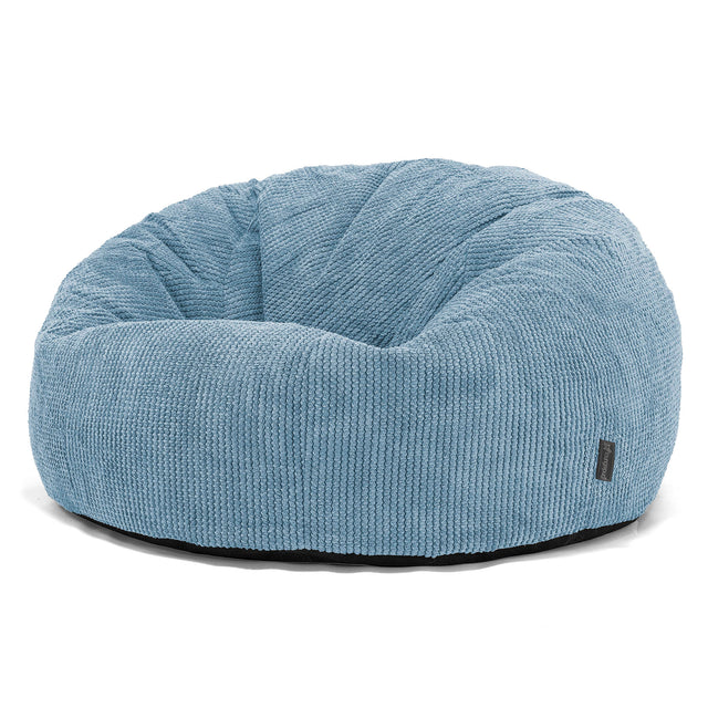 Sitzsack Sofa - Pom-Pom Himmelblau 01