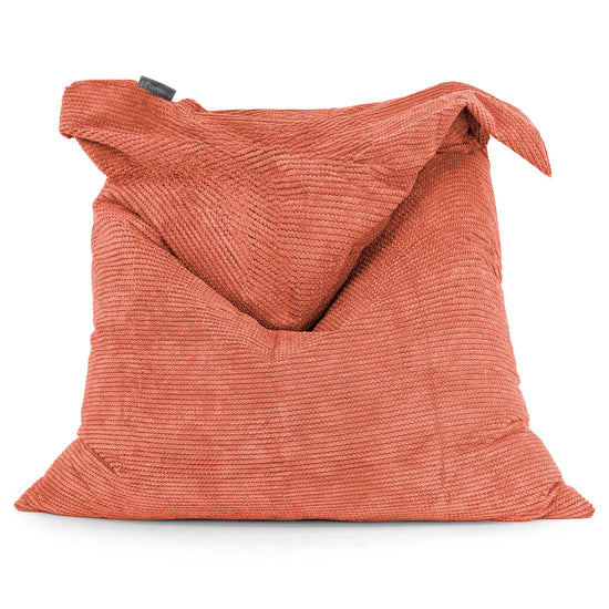 Sitzsack XXL - Pom-Pom Kürbisorange 01