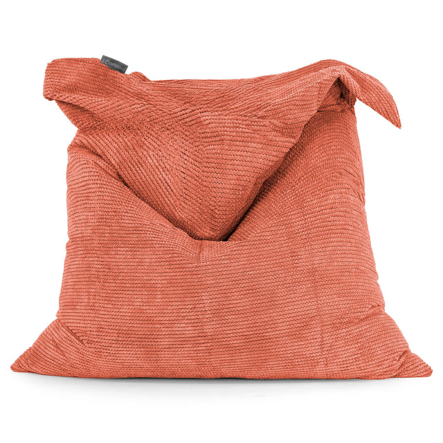 Sitzsack XXL - Pom-Pom Kürbisorange 01