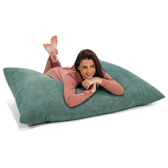 Sitzsack XXL - Pom-Pom Moosgrün 03
