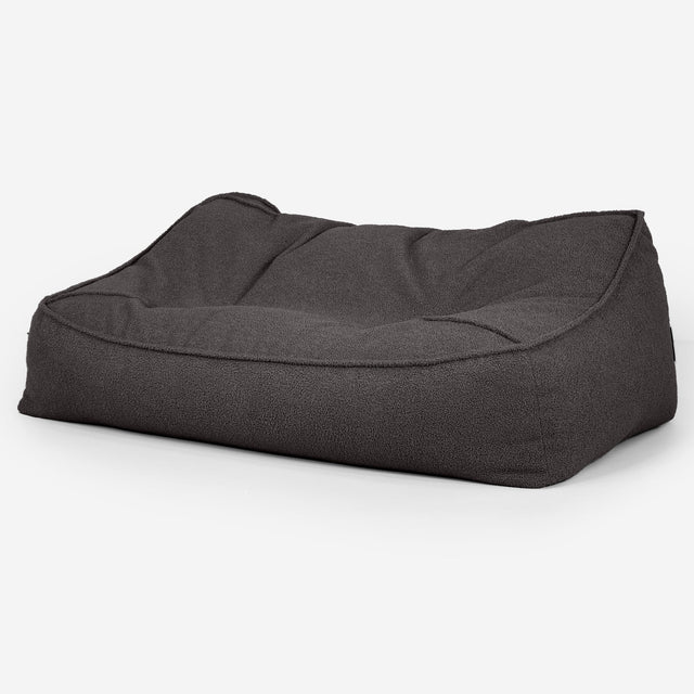 Das Slouchy Sitzsack Sofa Ersatz Bezug - Bouclé 01