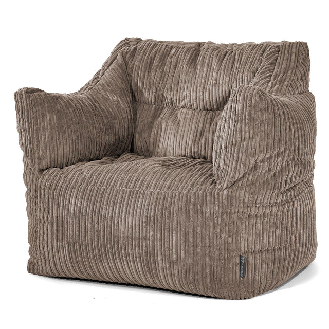 Victor Sitzsack Sessel - Cord Beigegrau 01