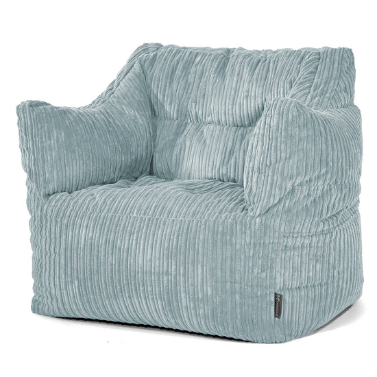Victor Sitzsack Sessel - Cord Mintgrün 01