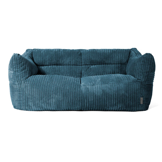 Victor Sitzsack Sofa - Cord Marineblau 01