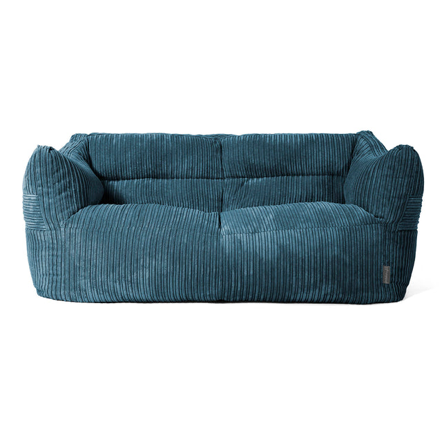 Victor Sitzsack Sofa - Cord Marineblau 01