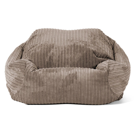 Sabine Sitzsack Sessel - Cord Beigegrau 02