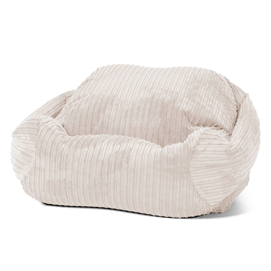 Sabine Sitzsack Sessel - Cord Elfenbein 01