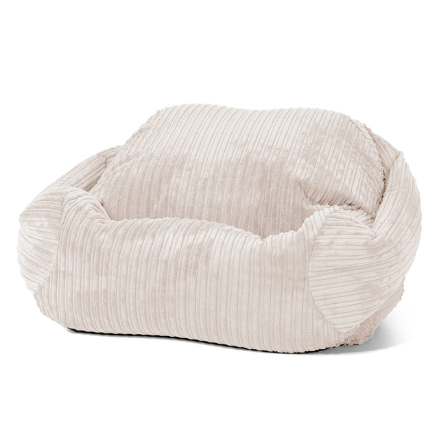Sabine Sitzsack Sessel - Cord Elfenbein 01