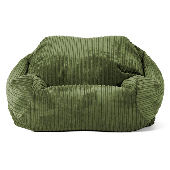 Sabine Sitzsack Sessel - Cord Nadelwaldgrün 02