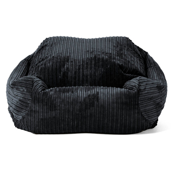 Sabine Sitzsack Sessel - Cord Schwarz 02