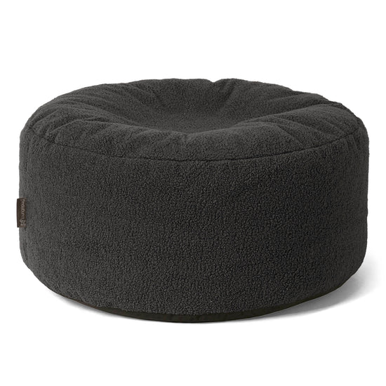Sitzhocker Pouf - Bouclé Graphitgrau 01