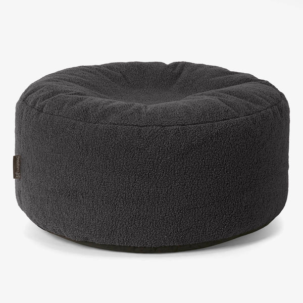 Sitzhocker Pouf - Bouclé Graphitgrau 01