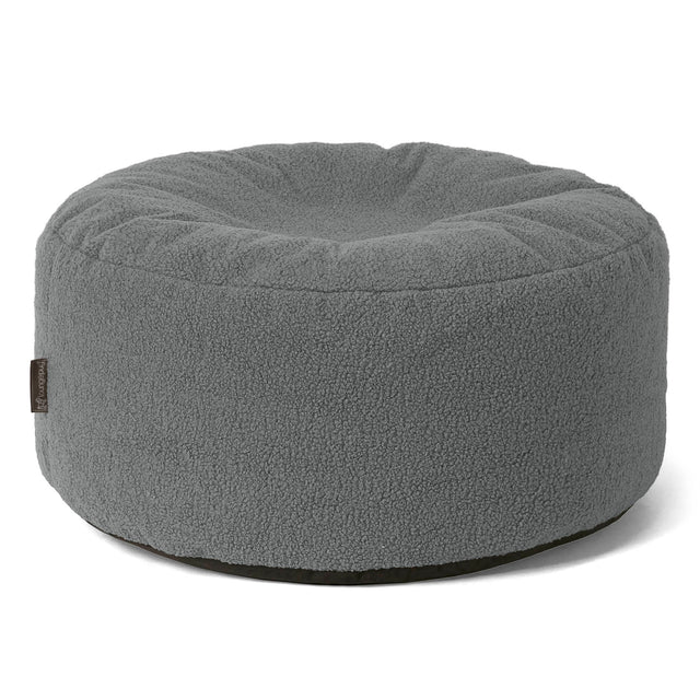 Sitzhocker Pouf - Bouclé Grau 01