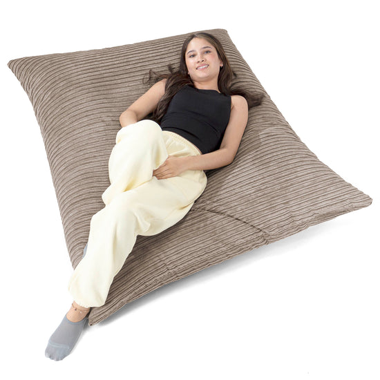 Sitzsack XXL - Cord Graphitgrau 02