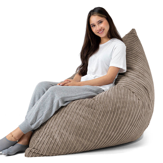 Sitzsack XXL - Cord Graphitgrau 03
