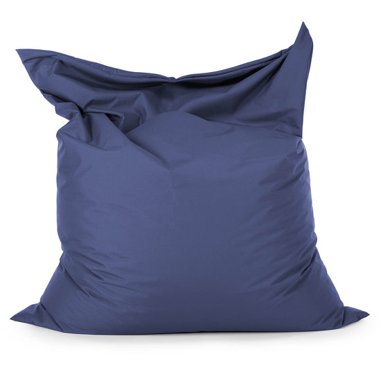 Sitzsack XXL - Pflegeleicht für Draußen Marineblau 01