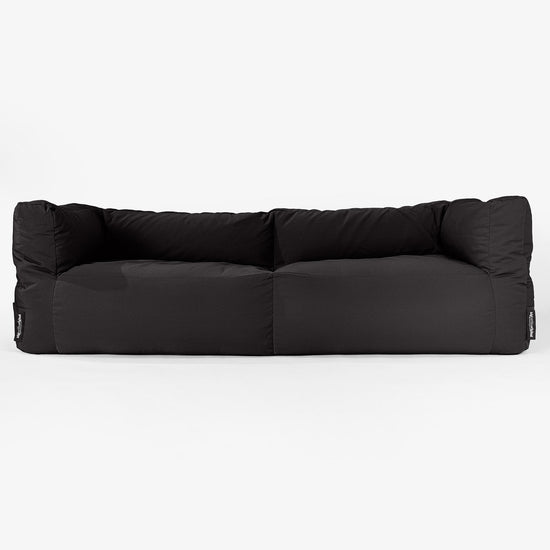 Big Bertha Original, SoleiStorm™ Ultra 2000 h+ Sitzsacksofa, Schlafsofa, Olefin Schwarz