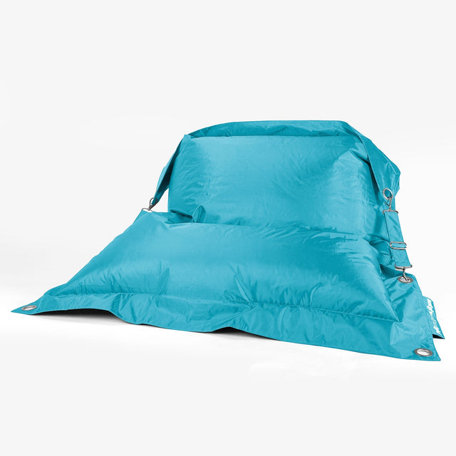 Sitzsack XXL Outdoor 'Braced' - SmartCanvas™ Aqua 01