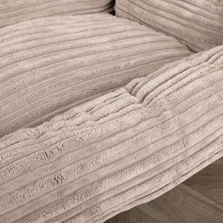 Mighty Bark Die Mega Matratze - Riesen Hundebett - Cord Nerzfarben