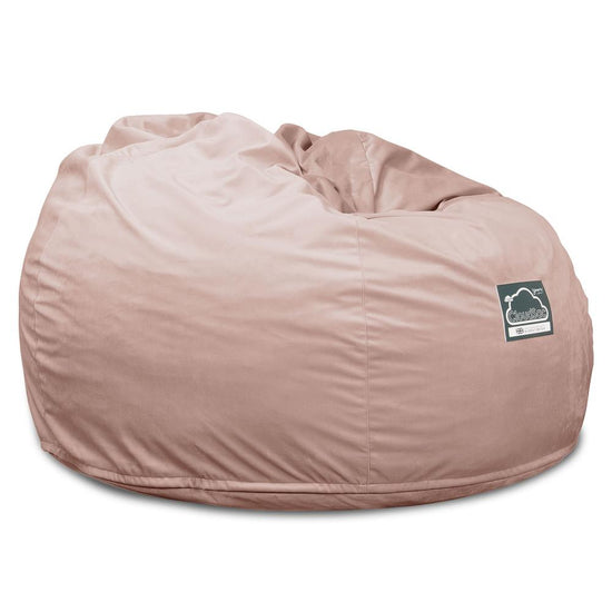 Lounge Pug, CloudSac 510 XL, XL Memory-Schaum Sitzsack, Samt Pink
