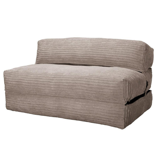 Lounge Pug, Avery, Futon Sofabett, Doppelte, Cord Nerzfarben