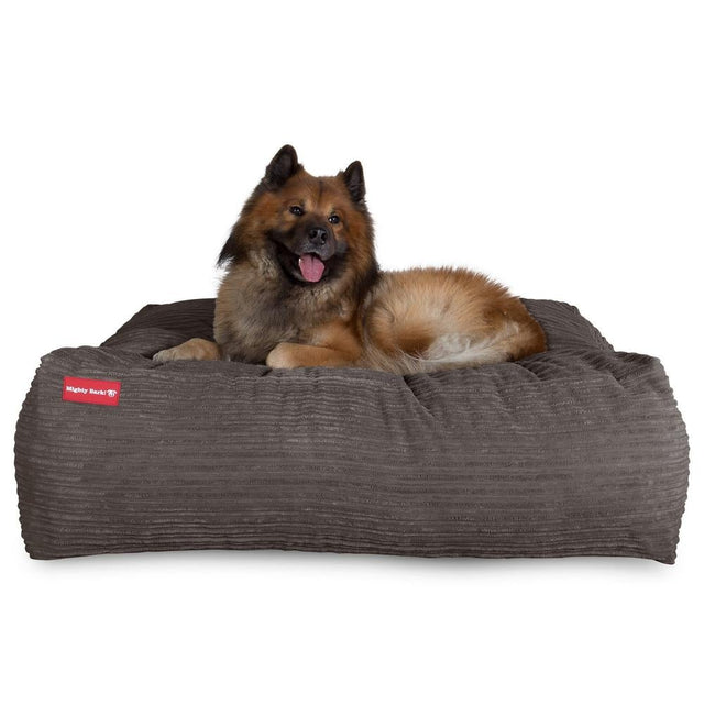 MB Crash Pad Dog Bed - Cord Graphite - Large