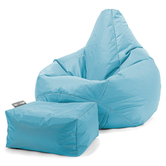 Gaming Sitzsack Sessel Outdoor - SmartCanvas™ Aqua 02