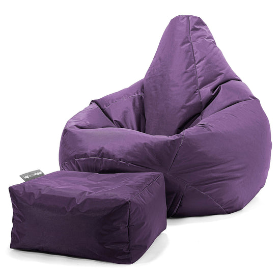 Gaming Sitzsack Sessel Outdoor - SmartCanvas™ Lila 01