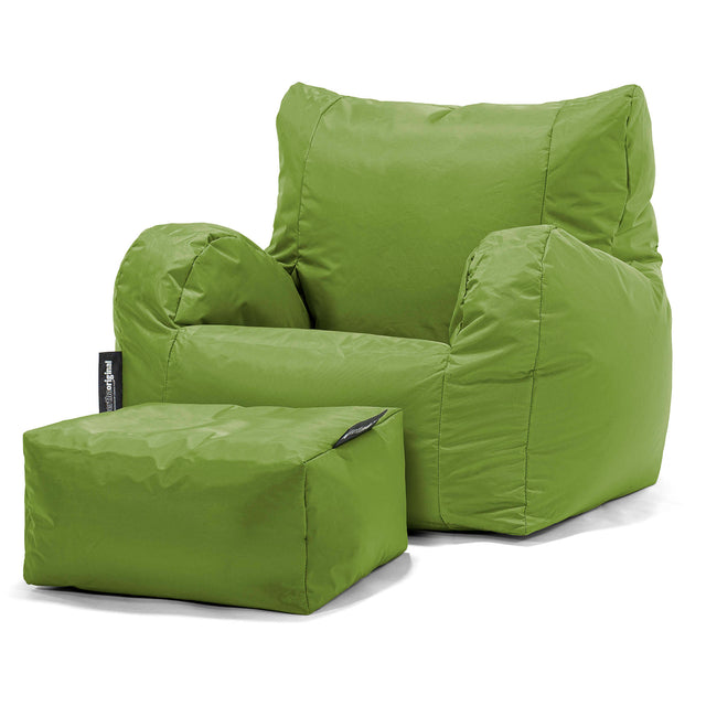 Lehnstuhl Sitzsack Outdoor - SmartCanvas™ Hellgrün 02