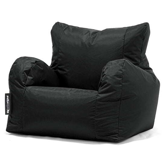 Lehnstuhl Sitzsack Outdoor - SmartCanvas™ Schwarz 01