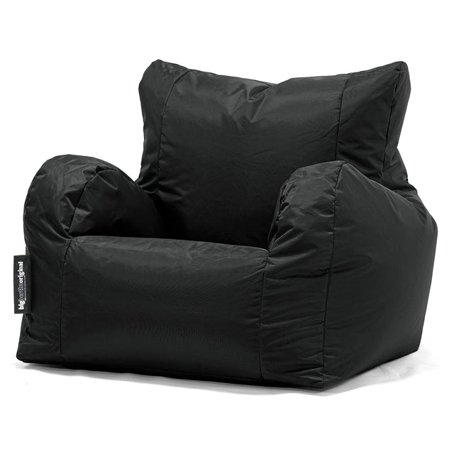 Lehnstuhl Sitzsack Outdoor - SmartCanvas™ Schwarz 01