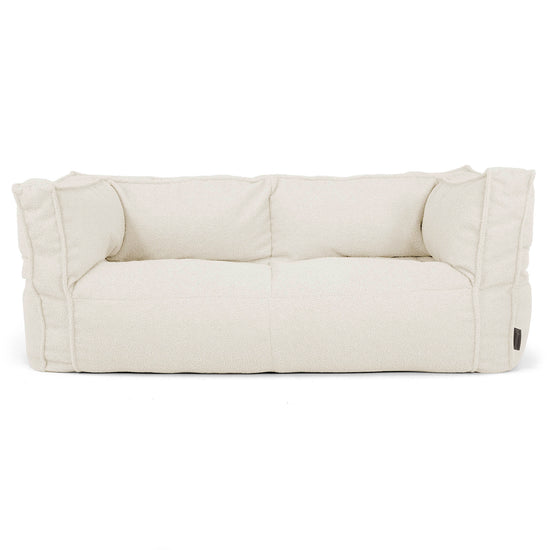 2-Sitzer Albert Sitzsacksofa - Bouclé Elfenbein_01