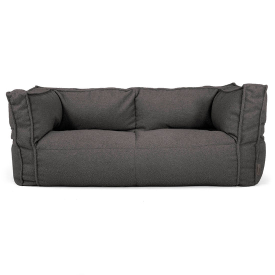 2-Sitzer Albert Sitzsacksofa - Bouclé Graphitgrau_01