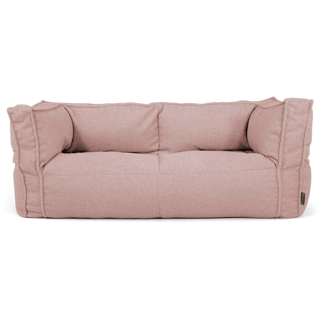2-Sitzer Albert Sitzsacksofa - Bouclé Pink_01