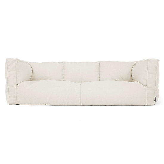 3-Sitzer Albert Sitzsacksofa - Bouclé Elfenbein_01