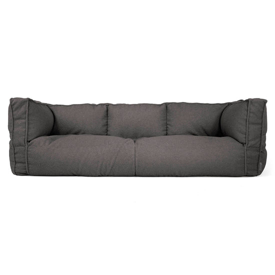 3-Sitzer Albert Sitzsacksofa - Bouclé Graphitgrau_01