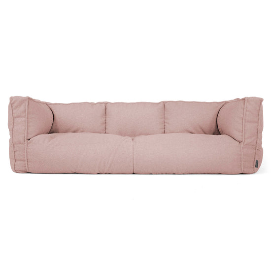 3-Sitzer Albert Sitzsacksofa - Bouclé Pink_01