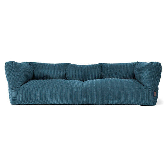 3-Sitzer Albert Sitzsacksofa - Cord Marineblau 01