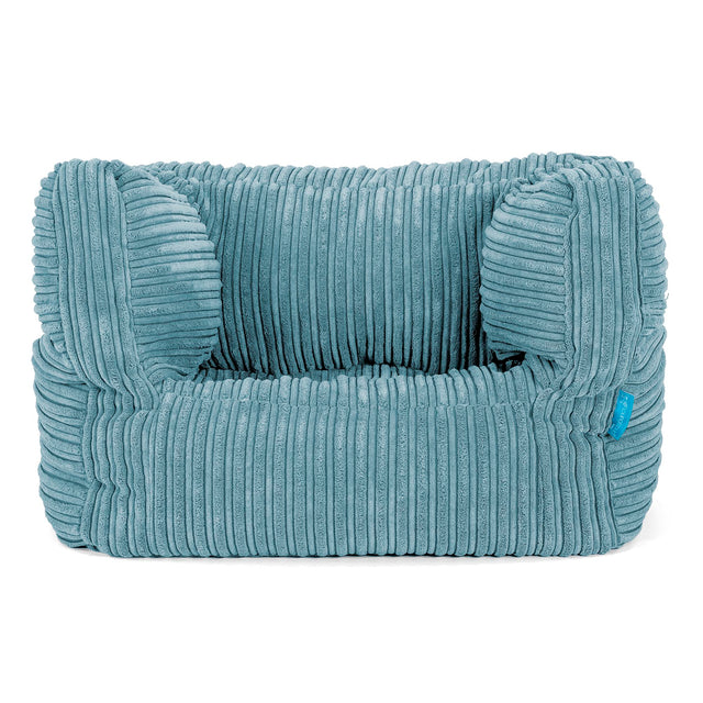 Albert Kinder Sitzsack Sessel 1-5 Jahre - Cord Türkis_01