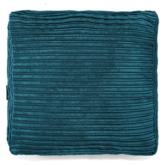 Bodenkissen - Cord Blaugrün 03