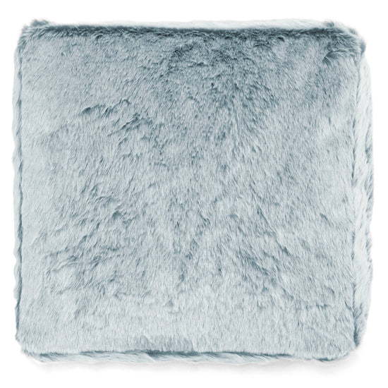 Bodenkissen - Kaninchen Kunstfell Pastellblau 03