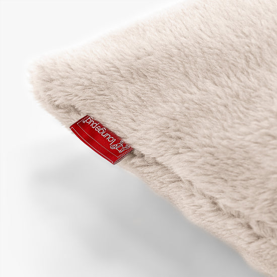 Bodenkissen - Teddy Kunstfell Nerzfarben 03