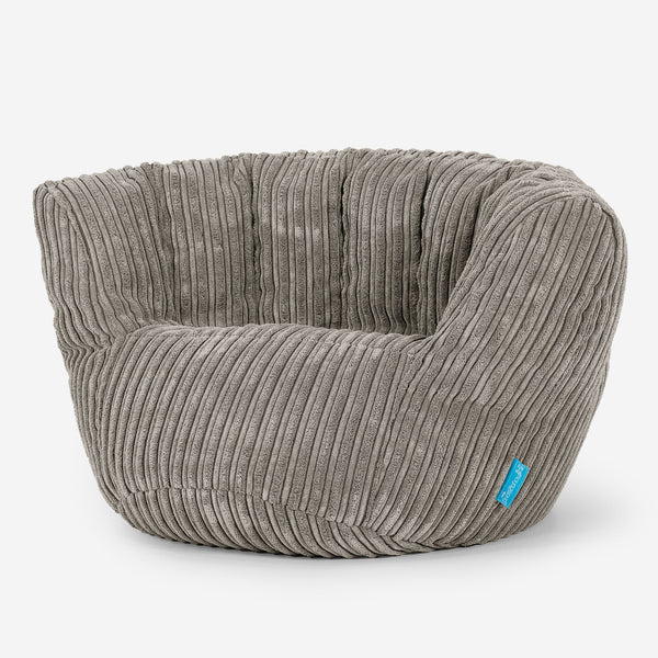 Charles Vintish Kinder Sitzsack 2-6 Jahre - Cord Nerzfarben 02