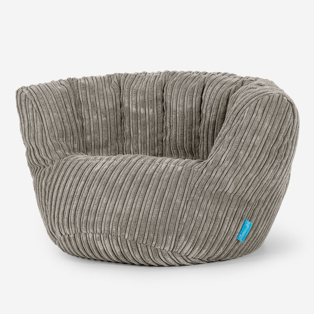 Charles Vintish Kinder Sitzsack 2-6 Jahre - Cord Nerzfarben 02